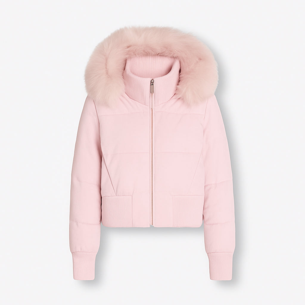 Steppjacke für Damen mit Kunstfellkapuze, Produktbild 17