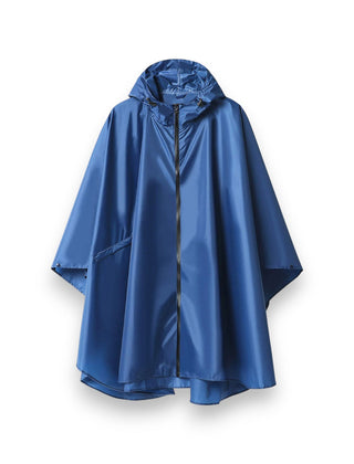 Wasserdichter Regenponcho für Damen mit Kapuze, Produktbild 4