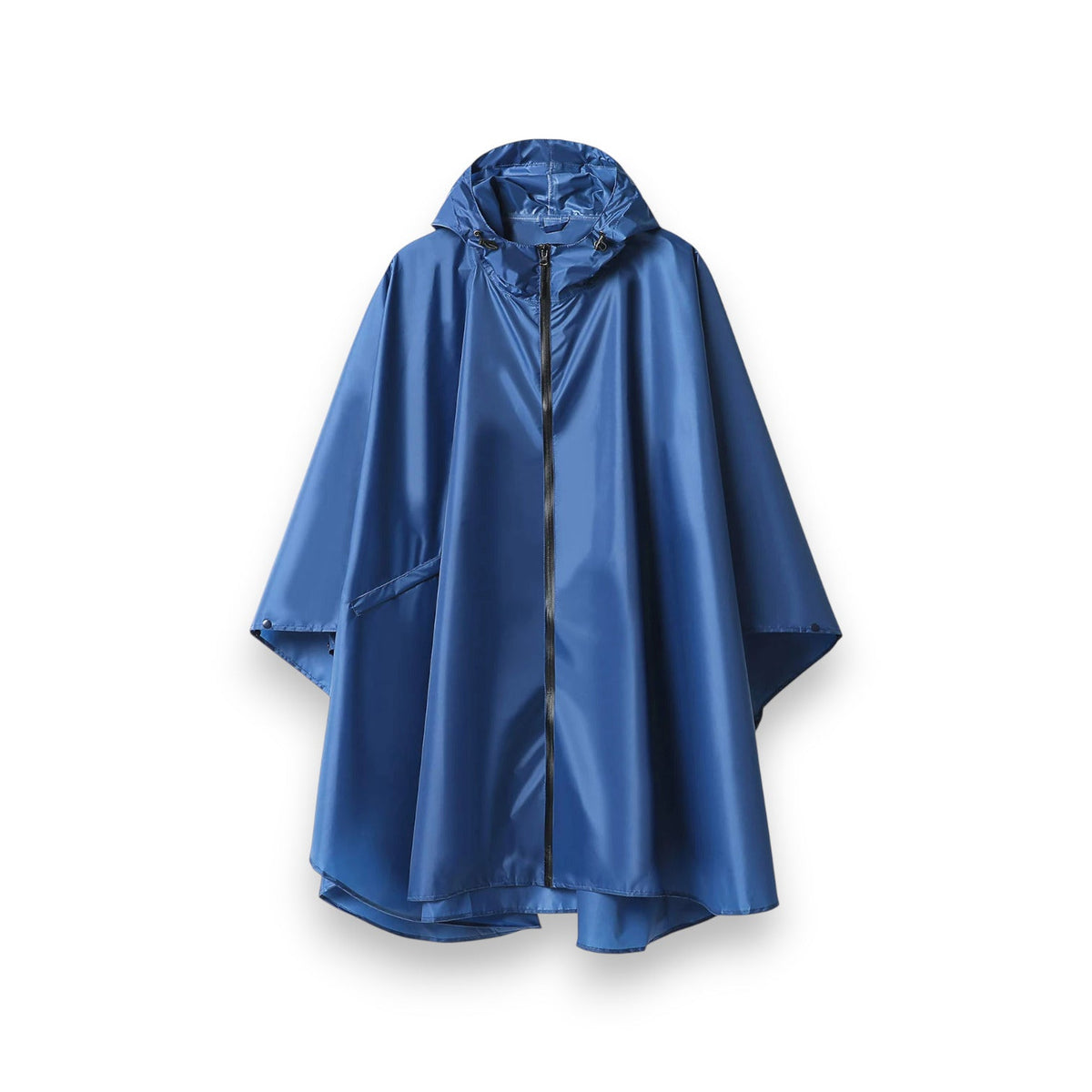 Wasserdichter Regenponcho für Damen mit Kapuze, Produktbild 4