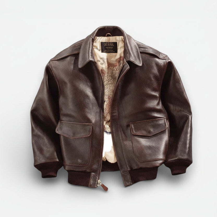 Bomberjacke für Herren mit Coating und klassischem Kragen, Produktbild 5