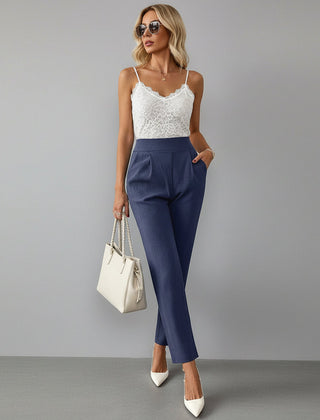 Cropped Hose für Damen mit hohem Bund, Produktbild 3