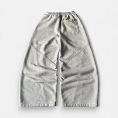 Unisex Jogginghose in Oversize mit weitem Bein, Produktbild 4