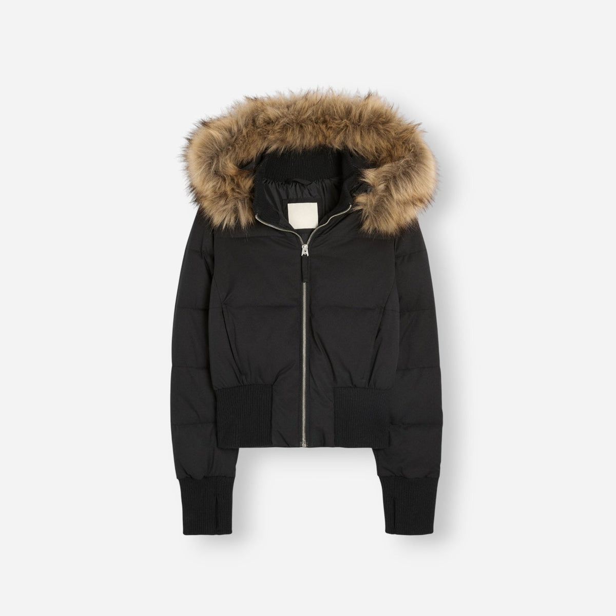 Steppjacke für Damen mit Kunstfellkapuze, Produktbild 15