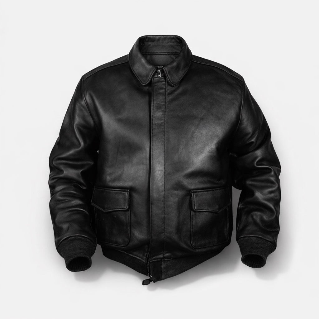 Bomberjacke für Herren mit Coating und klassischem Kragen, Produktbild 7