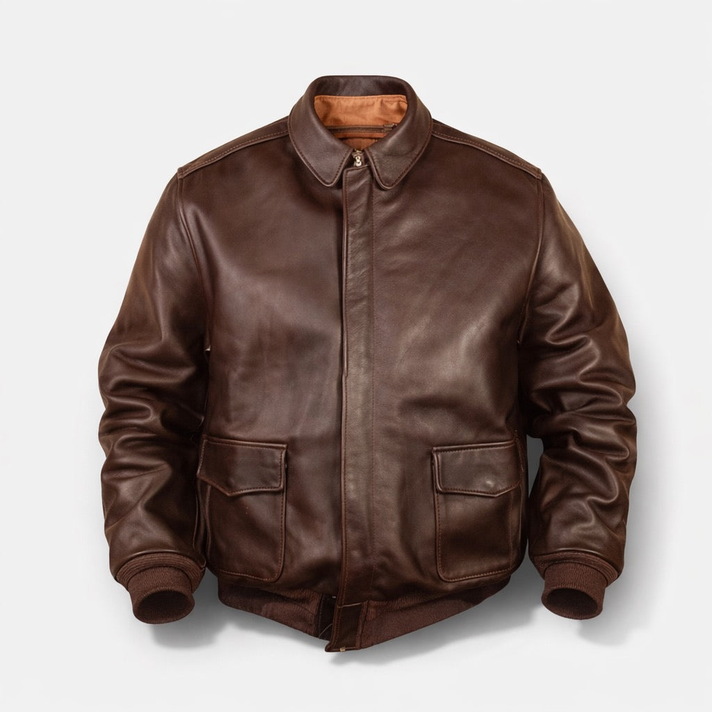 Bomberjacke für Herren mit Coating und klassischem Kragen, Produktbild 8
