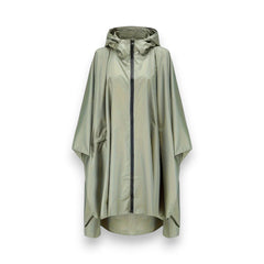 Wasserdichter Regenponcho für Damen mit Kapuze, Produktbild 6