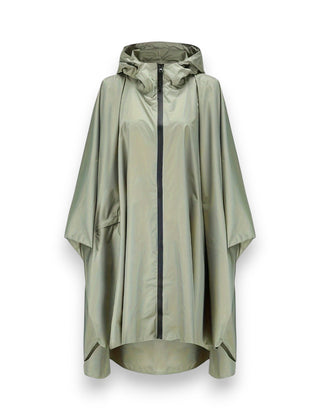 Wasserdichter Regenponcho für Damen mit Kapuze, Produktbild 6