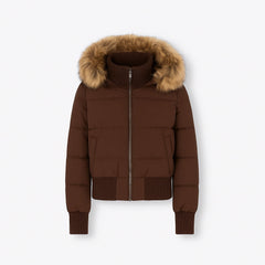 Steppjacke für Damen mit Kunstfellkapuze, Produktbild 13