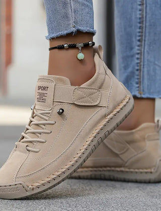 Klassische Sneaker Damen in Beige