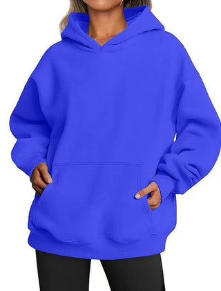 Oversized Kapuzenpullover mit Kängurutasche