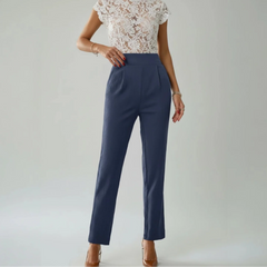 Cropped Hose für Damen mit hohem Bund, Produktbild 5