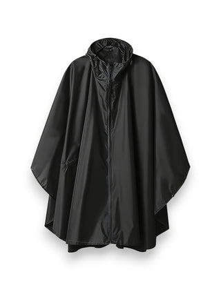 Wasserdichter Regenponcho für Damen mit Kapuze, Produktbild 10