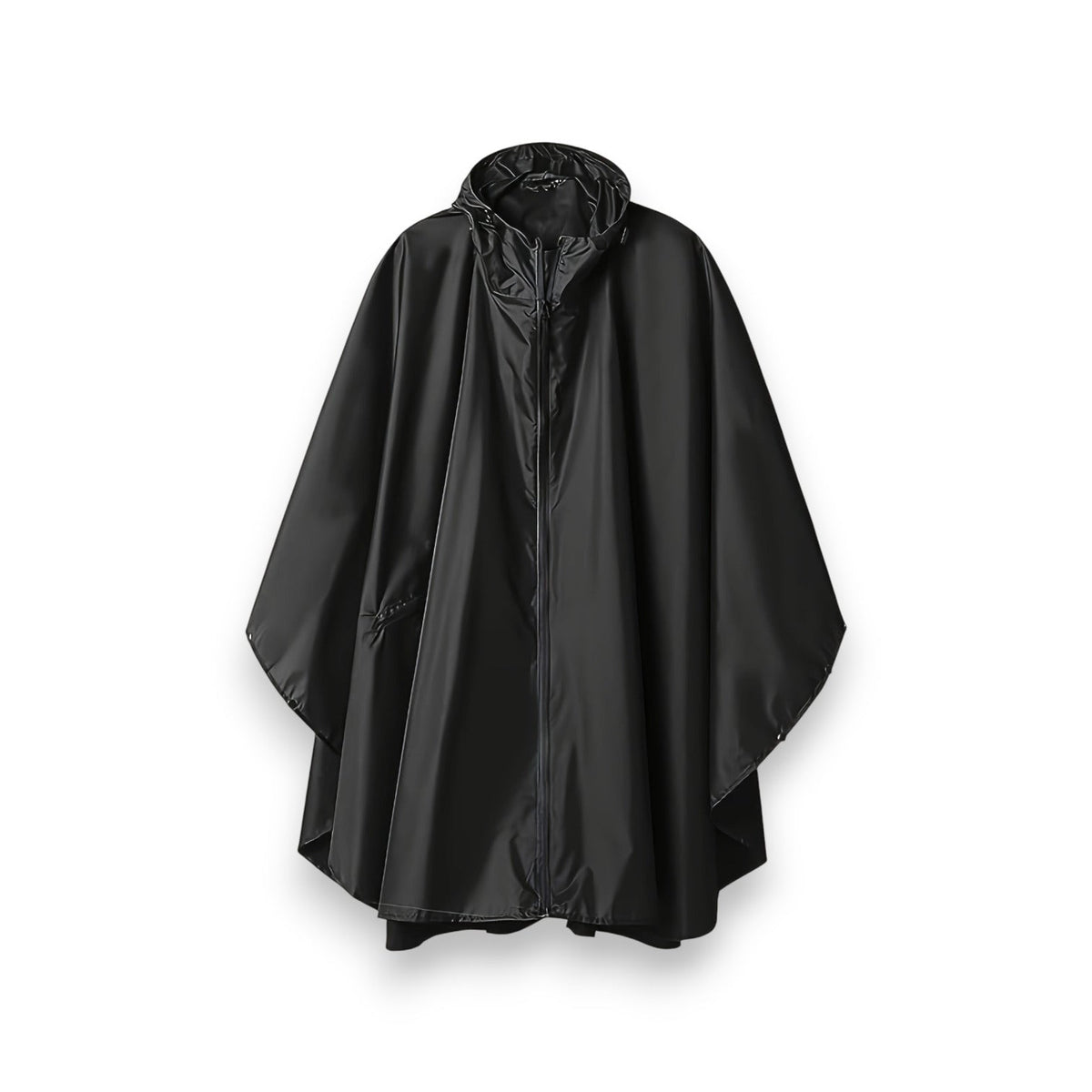 Wasserdichter Regenponcho für Damen mit Kapuze, Produktbild 10