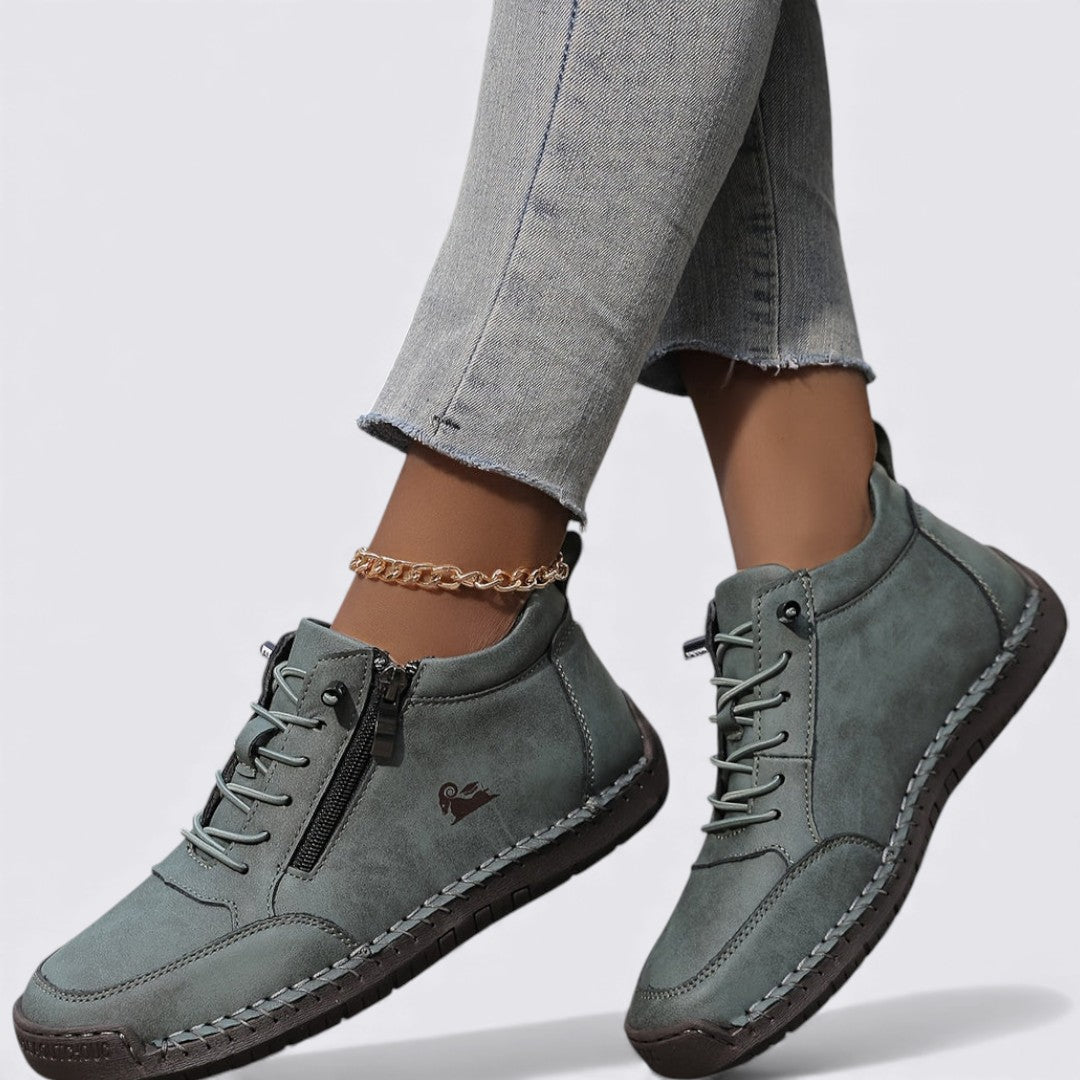 Knöchelhohe Sneaker Boots Damen