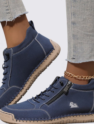 Knöchelhohe Sneaker Boots Damen