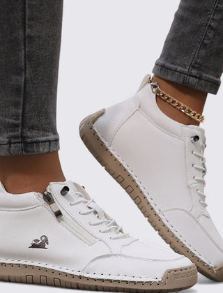 Knöchelhohe Sneaker Boots Damen