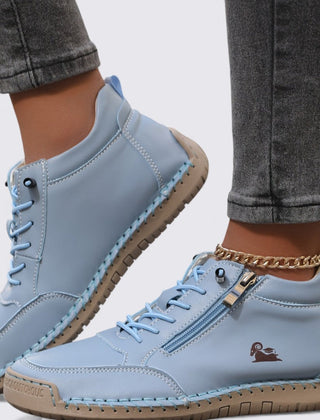 Knöchelhohe Sneaker Boots Damen