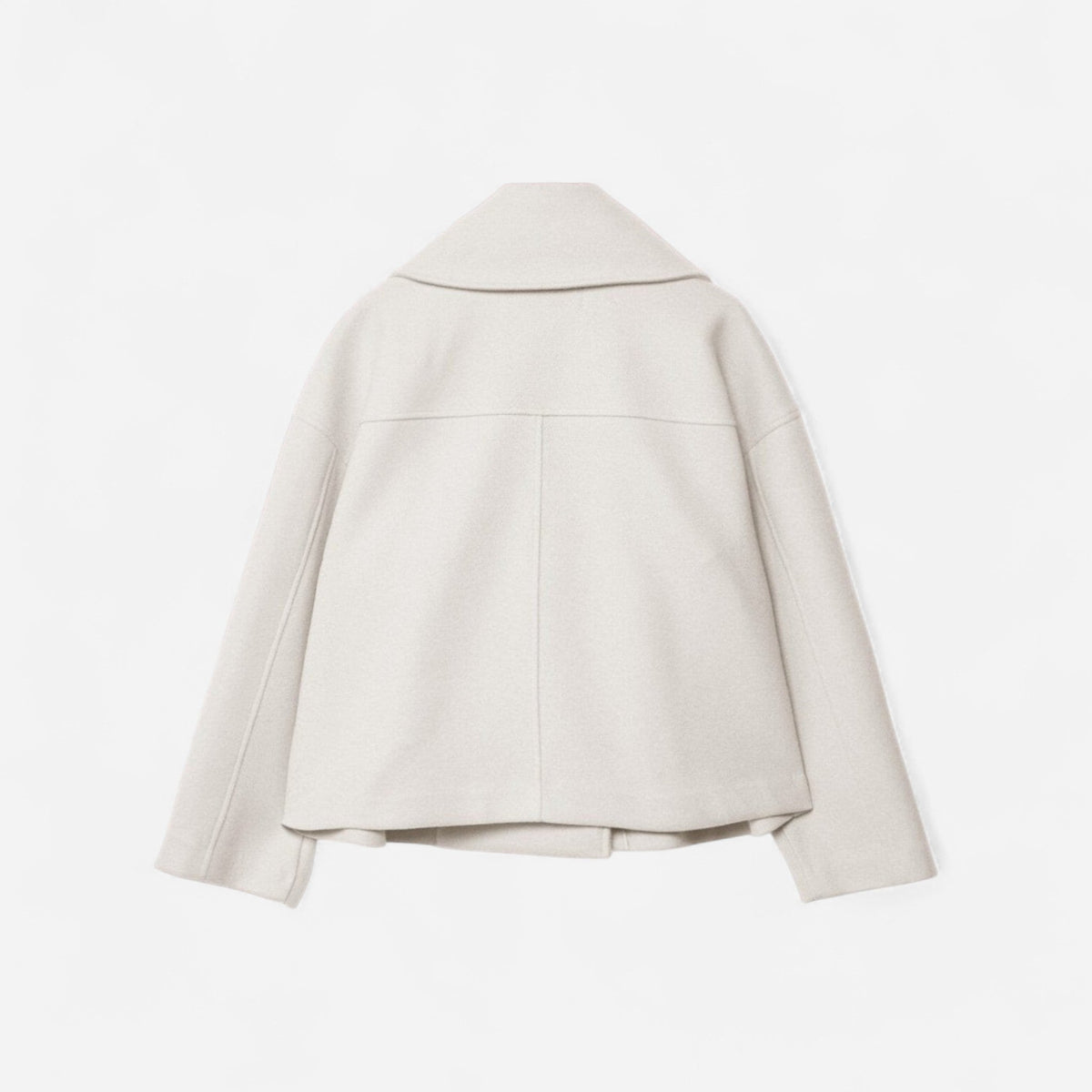 Kurze Damenjacke mit Reverskragen und doppelreihigem Verschluss, Produktbild 15