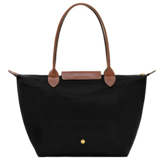 Faltbare Nylon Handtasche Damen in Schwarz, Innenansicht
