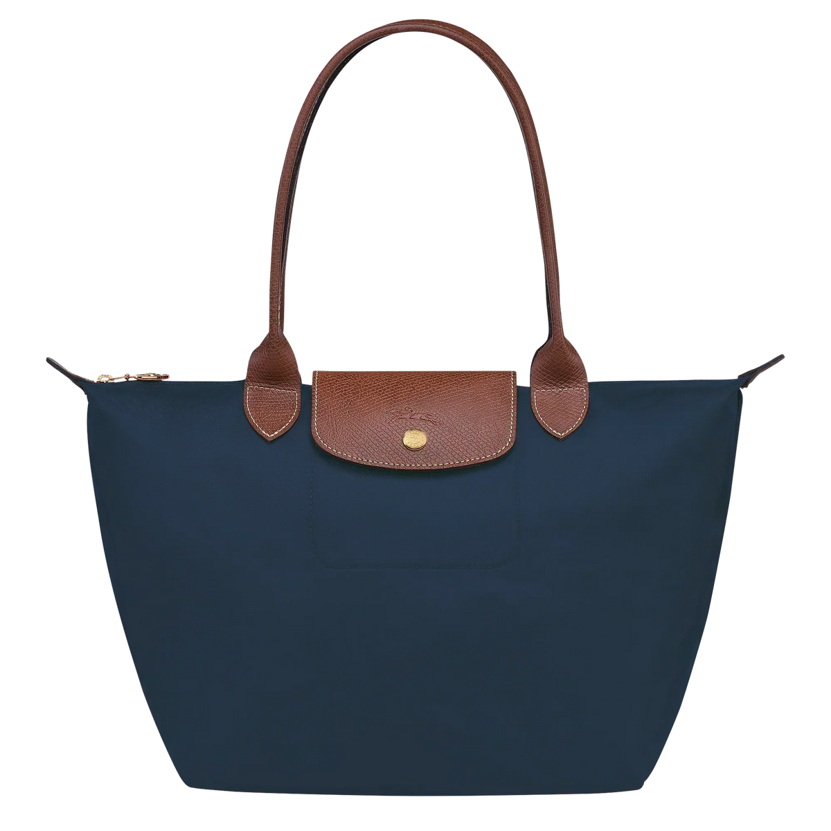 Faltbare Nylon Handtasche Damen in Marineblau