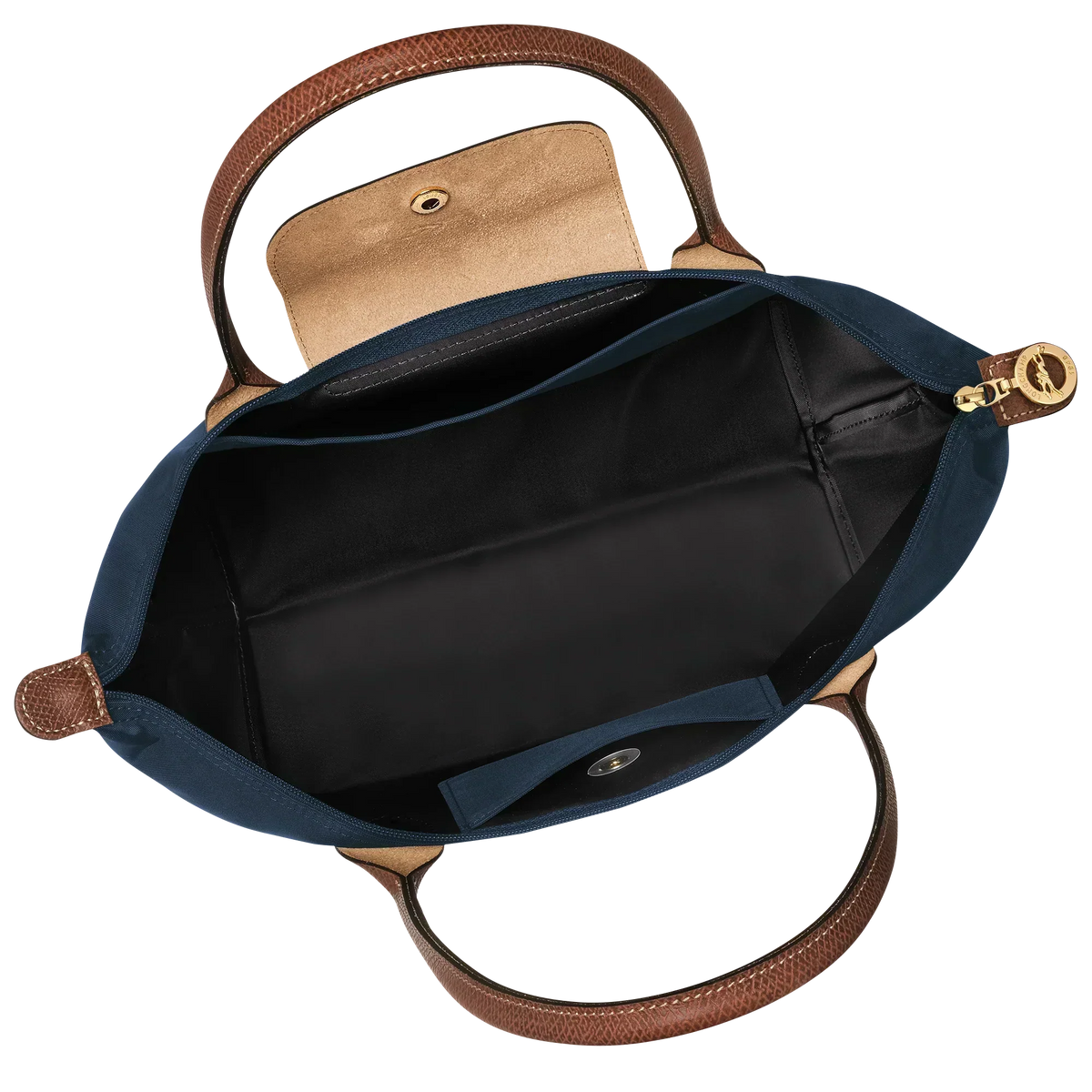 Faltbare Nylon Handtasche Damen Innenansicht