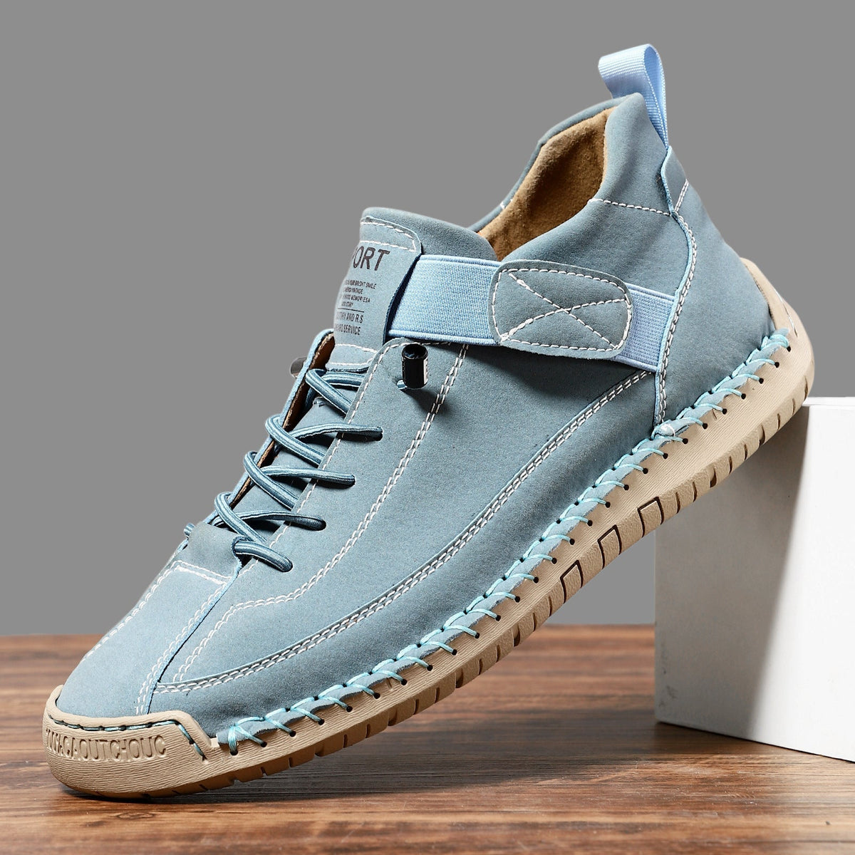 Klassische Sneaker Damen in Himmelblau