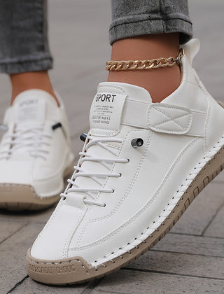 Klassische Sneaker Damen in Weiß