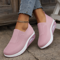 Schlupfschuhe Damen Gedämpfte Sohle in Rosa