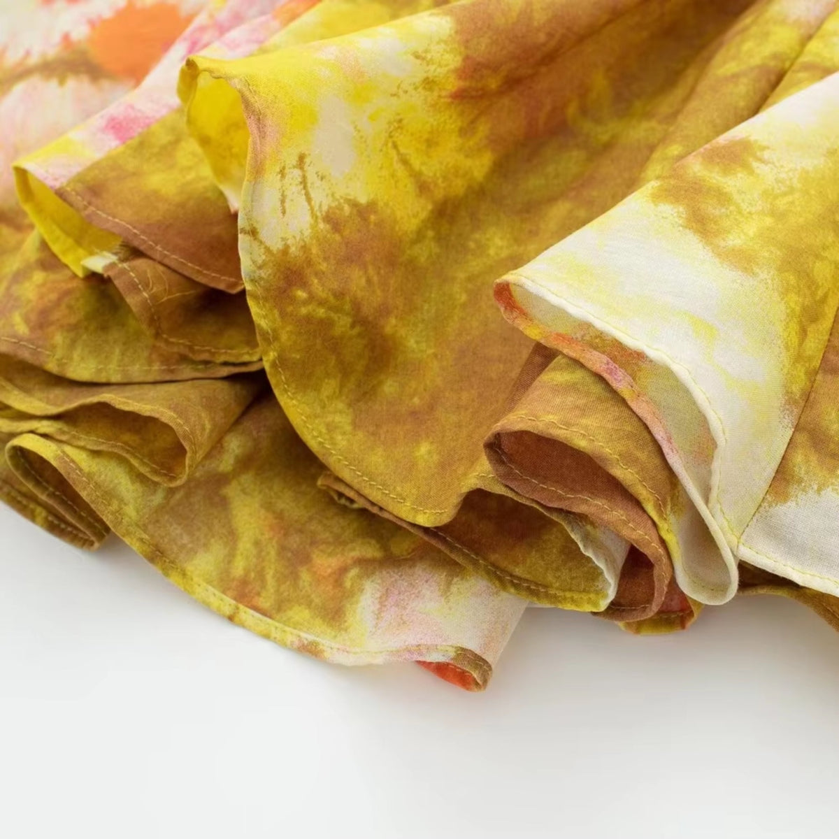 Sommerkleid Batikprint Rückenfrei