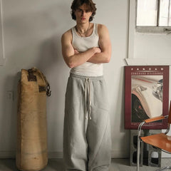 Unisex Jogginghose in Oversize mit weitem Bein, Produktbild 6