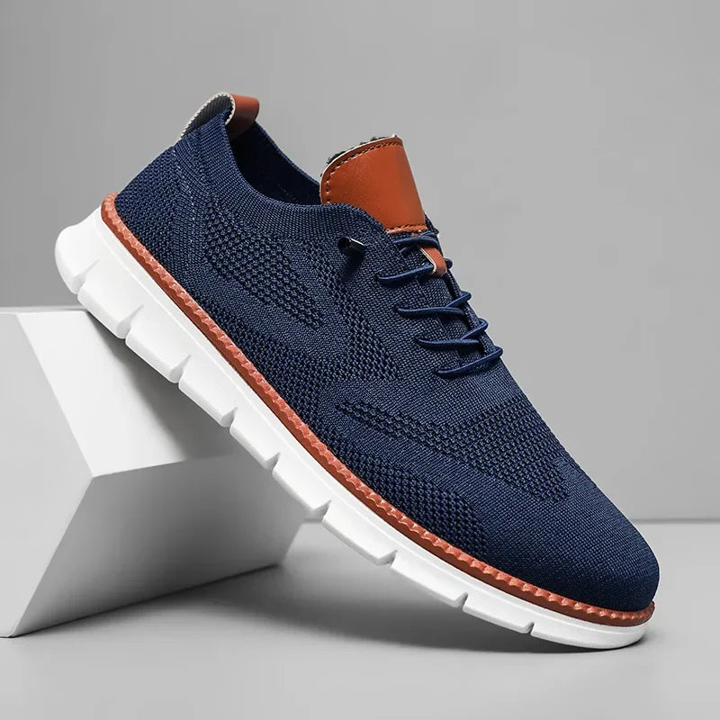 Klassische Schuhe Herren in Blau