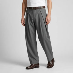 Bundfaltenhose für Herren im weiten Schnitt