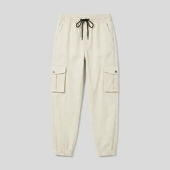 Cargohose für Damen mit elastischem Bund und Seitentaschen, Produktbild 2
