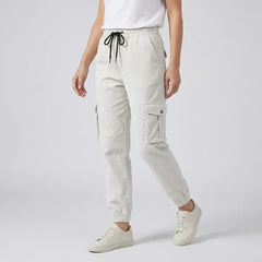 Cargohose für Damen mit elastischem Bund und Seitentaschen, Produktbild 7