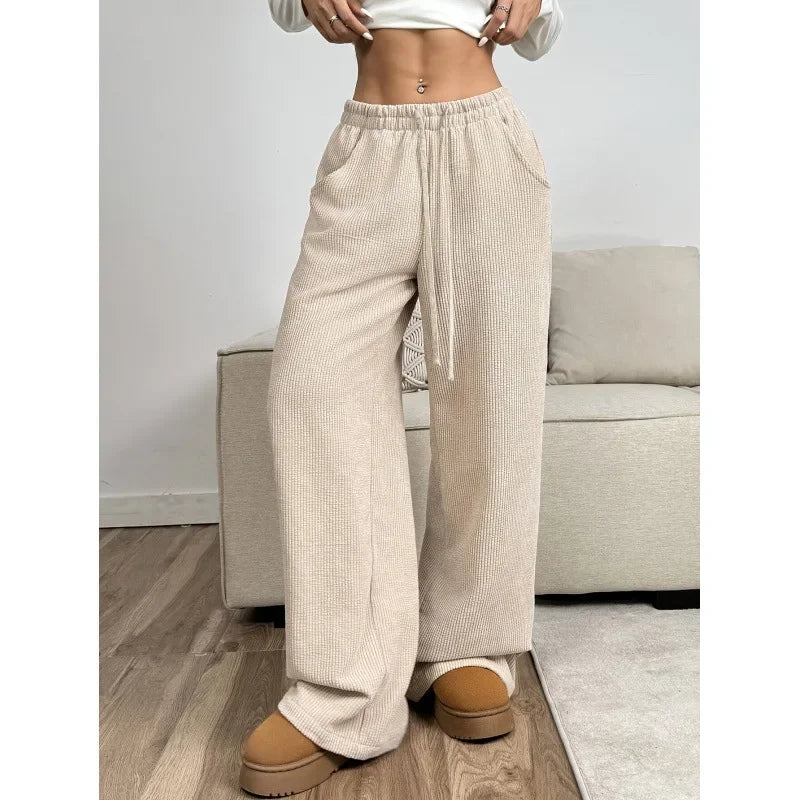 Weite Cordhose Damen