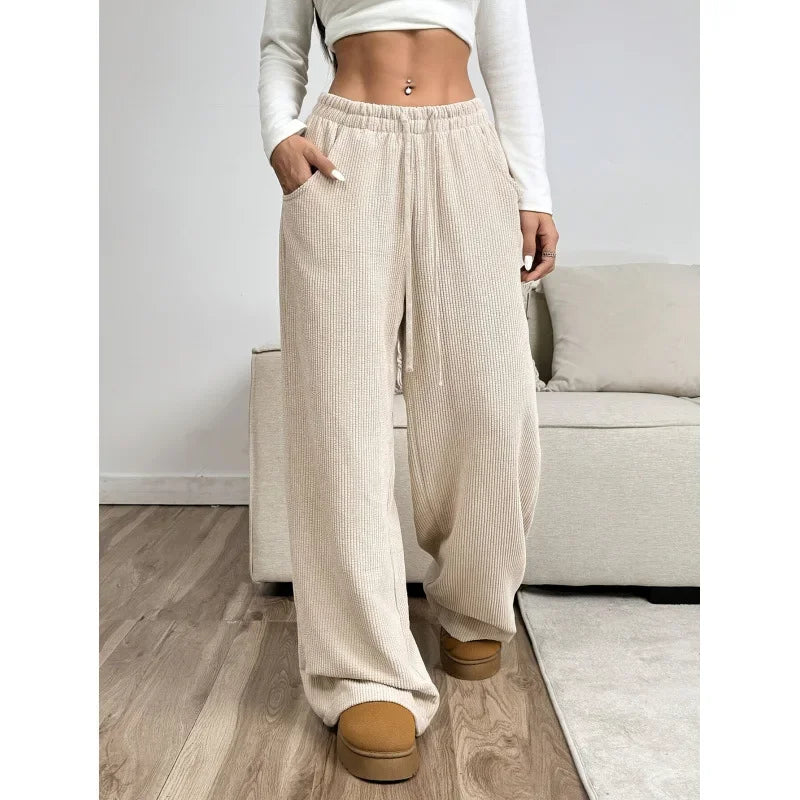 Weite Cordhose Damen
