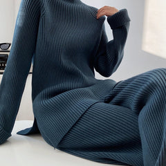 Strickset Stehkragen Damen