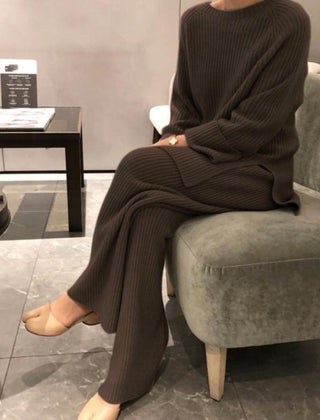 Strickset Stehkragen Damen