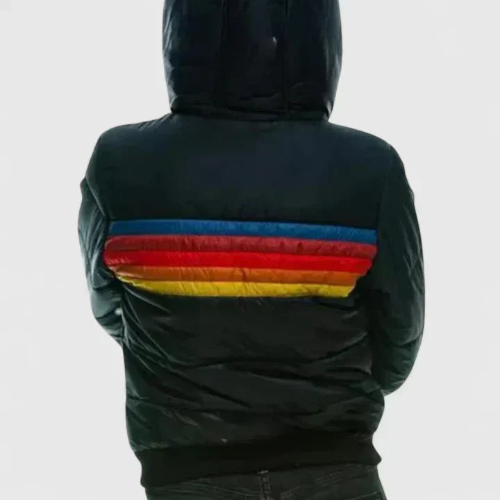 Gesteppte Damenjacke Colorblock