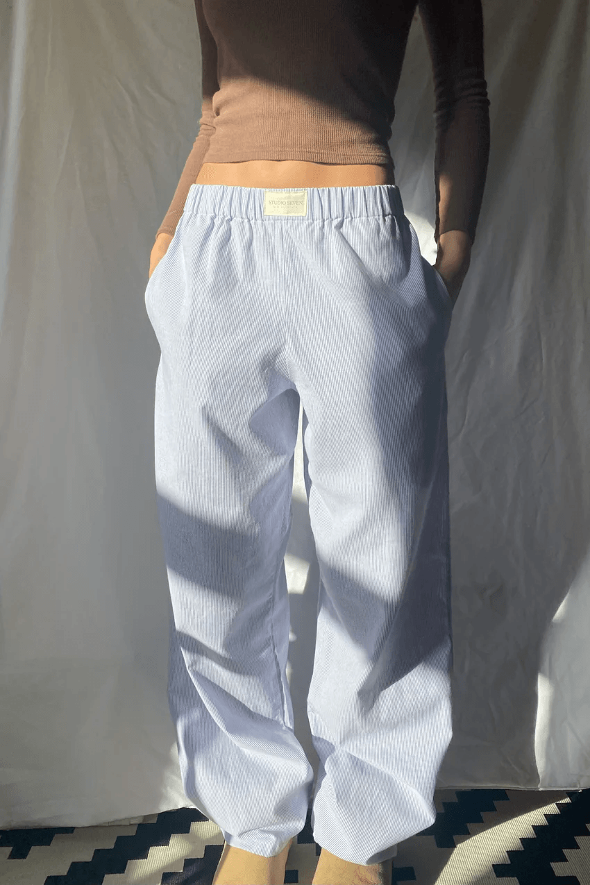 Damenhose Elastischer Bund