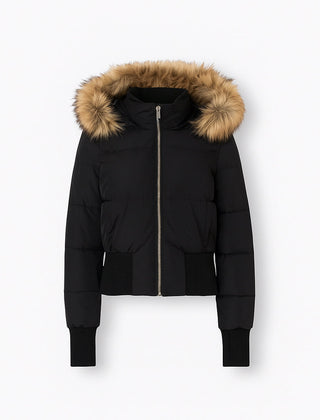 Steppjacke für Damen mit Kunstfellkapuze, Produktbild 14