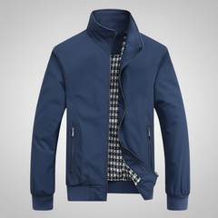 Blousonjacke für Herren mit Stehkragen und gestreiften Bündchen, Produktbild 5