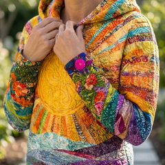Maria | Ausdrucksstarker Sunrise Kapuzenpullover für Moderne Freizeitlooks