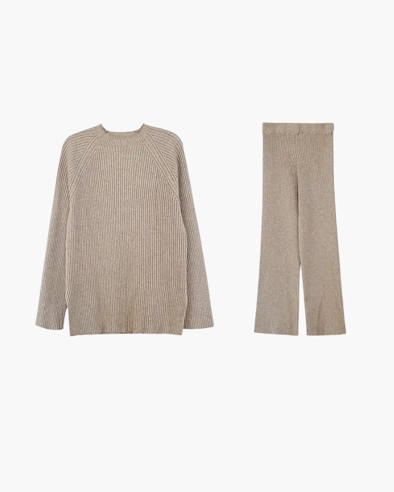 Strickset Stehkragen Damen