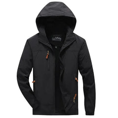 Outdoorjacke für Herren im sportlichen Stil mit wasserdichter Ausstattung