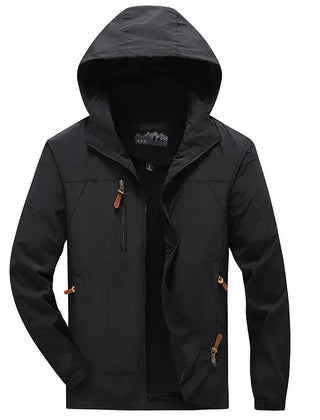 Outdoorjacke für Herren im sportlichen Stil mit wasserdichter Ausstattung