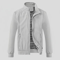 Blousonjacke für Herren mit Stehkragen und gestreiften Bündchen, Produktbild 9