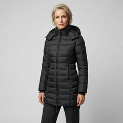 Steppmantel für Damen mit abnehmbarer Kapuze, Produktbild 11