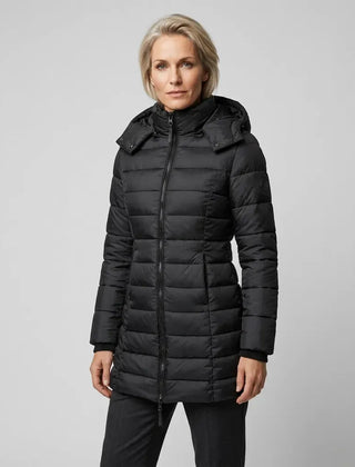 Steppmantel für Damen mit abnehmbarer Kapuze, Produktbild 11