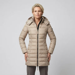 Steppmantel für Damen mit abnehmbarer Kapuze, Produktbild 13